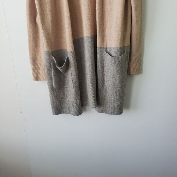 madewell Kent Colorblock Cardigan Sweater in Coziest Yarn size S - Picture 4 of 7